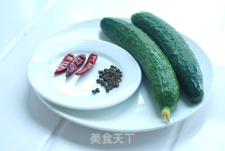 川辣黄瓜的做法步骤：1