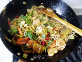 眉州酒楼风味麻辣香锅的做法步骤：14