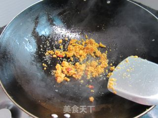 鸡蛋炒鱼籽的做法步骤：4