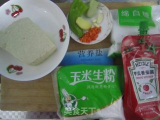 糖醋豆腐的做法步骤：1