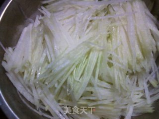 鲜香芥蓝头的做法步骤：3