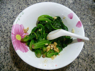 生蒜拌菠菜的做法步骤：14