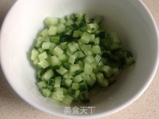 香菇腐竹辣拌面的做法步骤：7