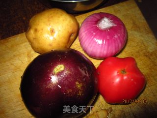 茄汁圆茄片的做法步骤：1