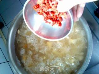 煲靓汤---银耳桂圆薏仁甜汤的做法步骤：5