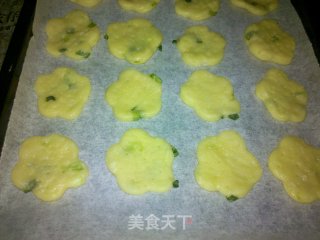 香香的香葱饼干的做法步骤：7