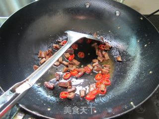 肉丁西兰花的做法步骤：6