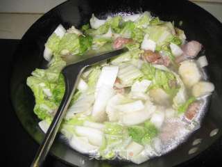 冻豆腐炖白菜的做法步骤：4