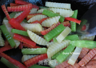 缤纷四季——清烧午餐肉的做法步骤：7