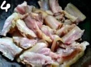 肉娃的菜菜------蒜苗炒腊肉的做法步骤：4