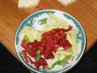 干煸豆腐的做法步骤：2