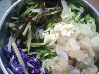 开胃菜——改良版老虎菜的做法步骤：3
