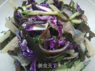 开胃菜——改良版老虎菜的做法步骤：4
