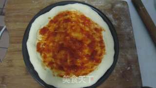 菠萝火腿Pizza的做法步骤：9