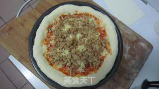 菠萝火腿Pizza的做法步骤：11