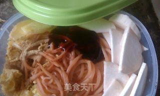 香辣白菜粉丝的做法步骤：3