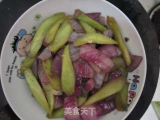 洋葱青瓜炒肉末的做法步骤：5
