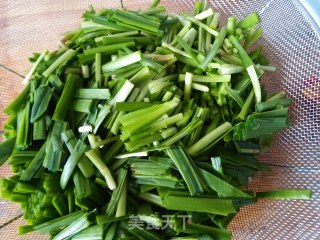 韭菜炒鸡蛋的做法步骤：3
