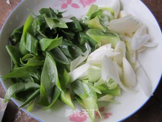 葱炒黄豆芽的做法步骤：5
