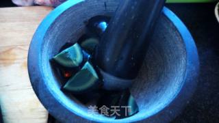 辣椒擂皮蛋的做法步骤：5
