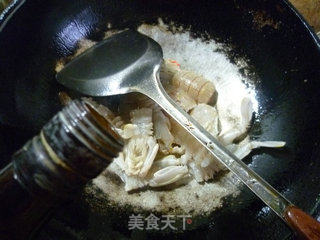 蒜薹茭白炒虾蛄的做法步骤：11