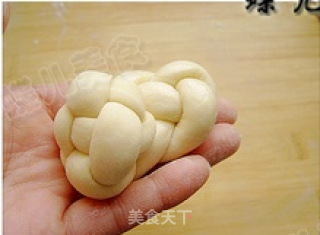 牛奶绣球面包的做法步骤：15