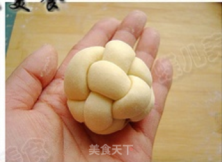 牛奶绣球面包的做法步骤：16