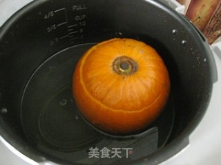 南瓜糯米饭的做法步骤：6