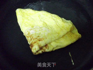 蛋皮菠菜塔的做法步骤：6