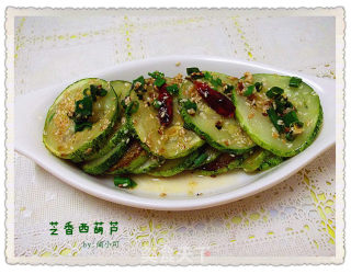 芝香西葫芦的做法步骤：9