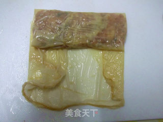 豆腐皮肉卷的做法步骤：6