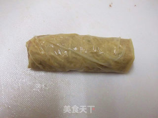 豆腐皮肉卷的做法步骤：7