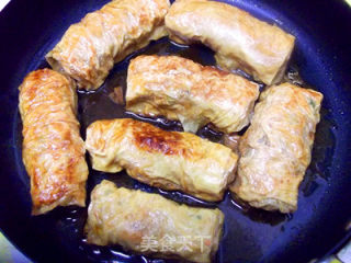豆腐皮肉卷的做法步骤：11