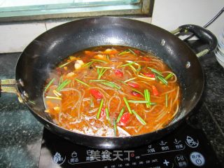 香辣家常粉条鱼的做法步骤：10