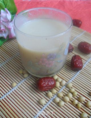 红枣大米豆浆的做法步骤：7
