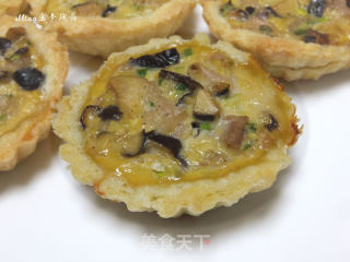 外酥里嫩 香菇肉末蛋挞的做法步骤：8
