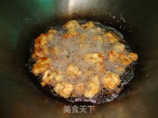 酸酸甜甜的滋味---菠萝咕噜肉的做法步骤：9