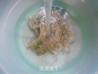 咖喱土豆虾蛄的做法步骤：3
