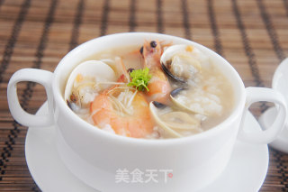 海鲜粥的做法步骤：9