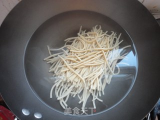 凉拌豆腐丝的做法步骤：4