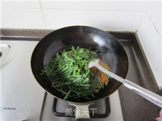 蚝油韭菜豆芽的做法步骤：10