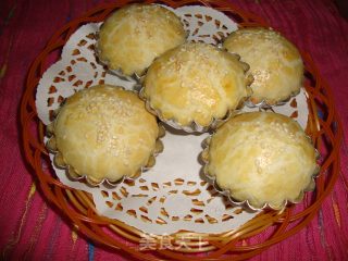 奶黄酥的做法步骤：9
