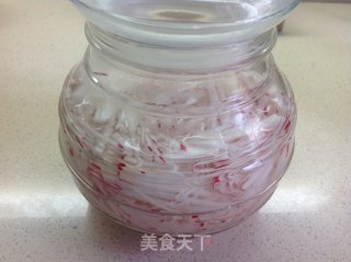 [素炒酸萝卜]------开胃小菜的做法步骤：3