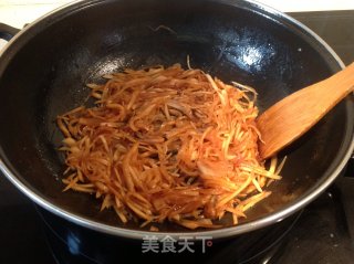 [素炒酸萝卜]------开胃小菜的做法步骤：6