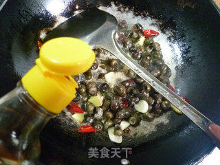 炒蛳螺的做法步骤：7