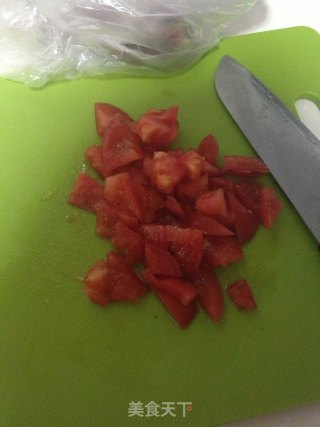 番茄蘑菇炒牛肉的做法步骤：5