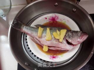 清蒸鲈鱼的做法步骤：2