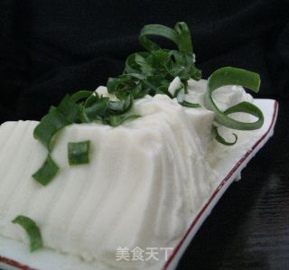 伪小葱版小葱拌豆腐的做法步骤：4