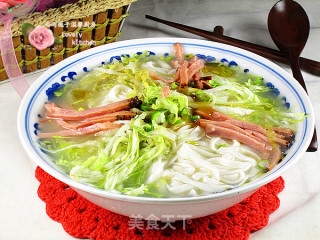 简餐清汤面的做法步骤：8