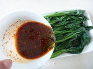 椒麻拌菠菜的做法步骤：6